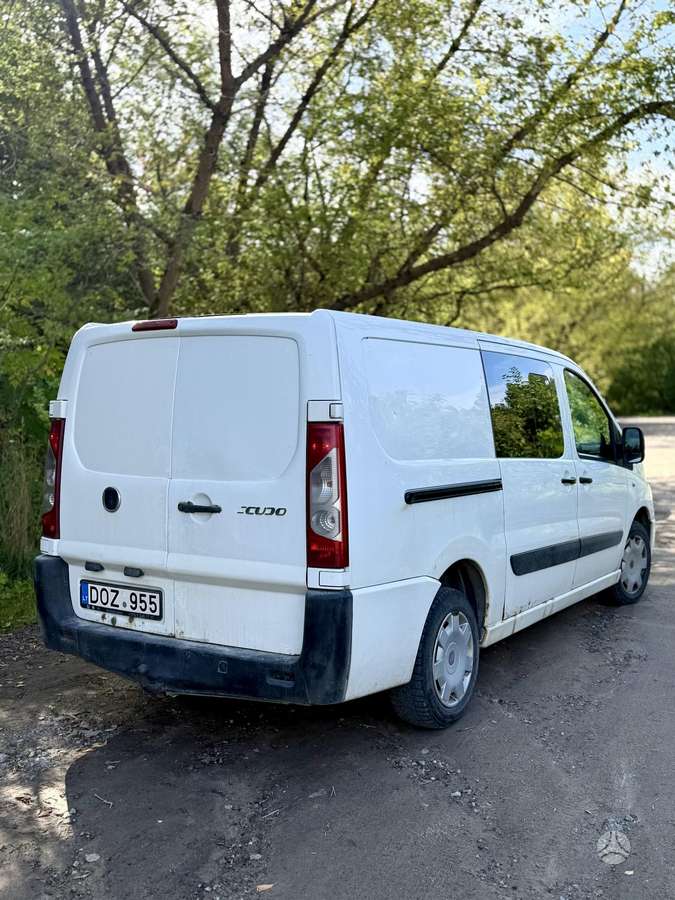 Fiat Scudo 2008 — interior