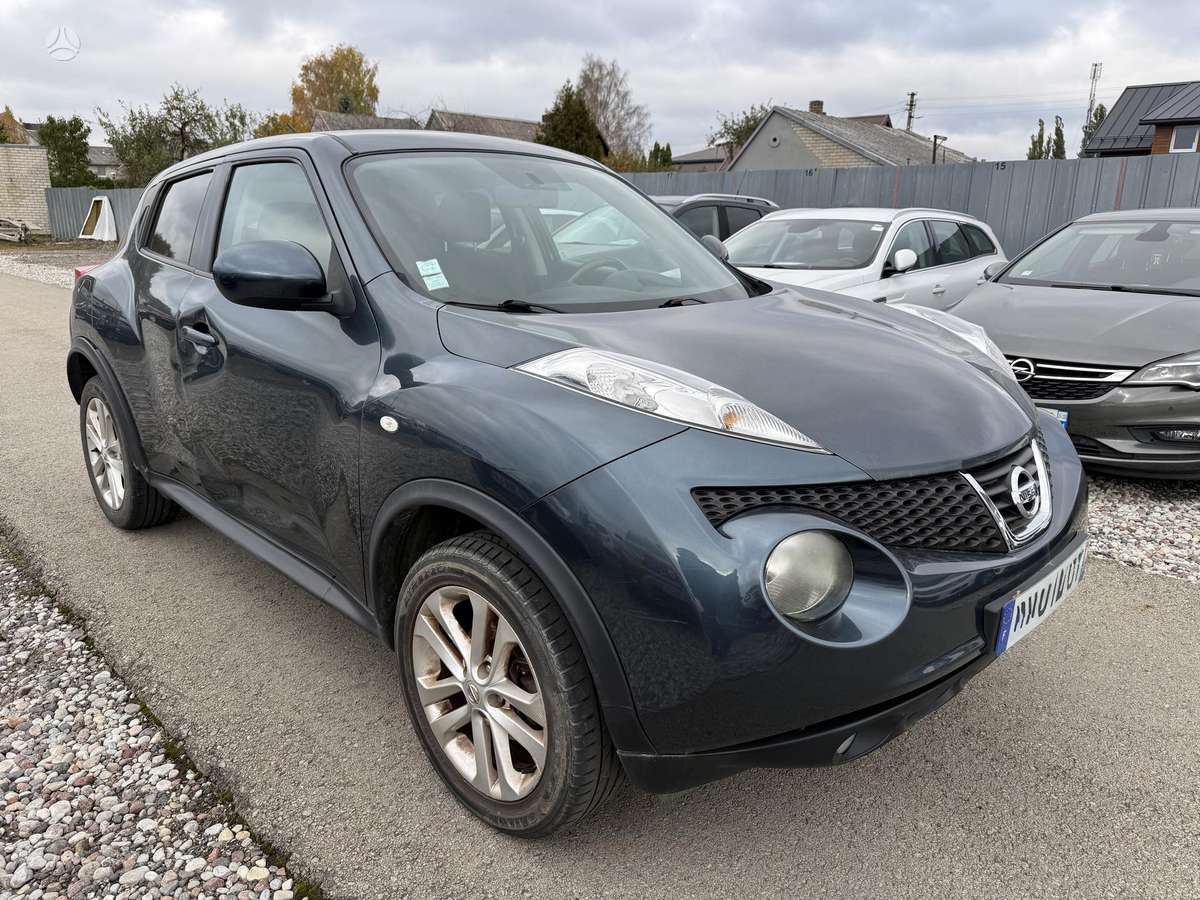 Nissan Juke 2011 — rear view