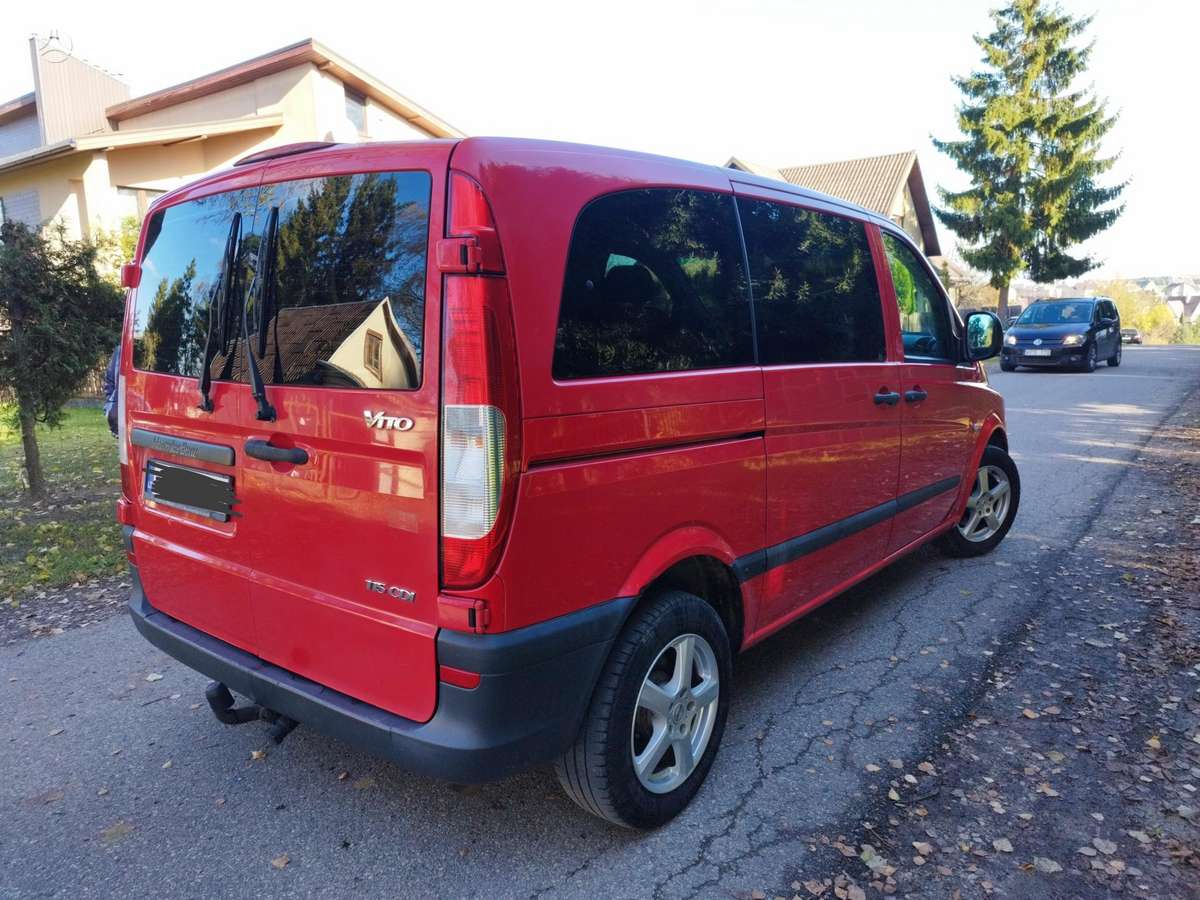 Mercedes-Benz Vito 2008 — engine 2200 cm³, 150 HP (110kW)