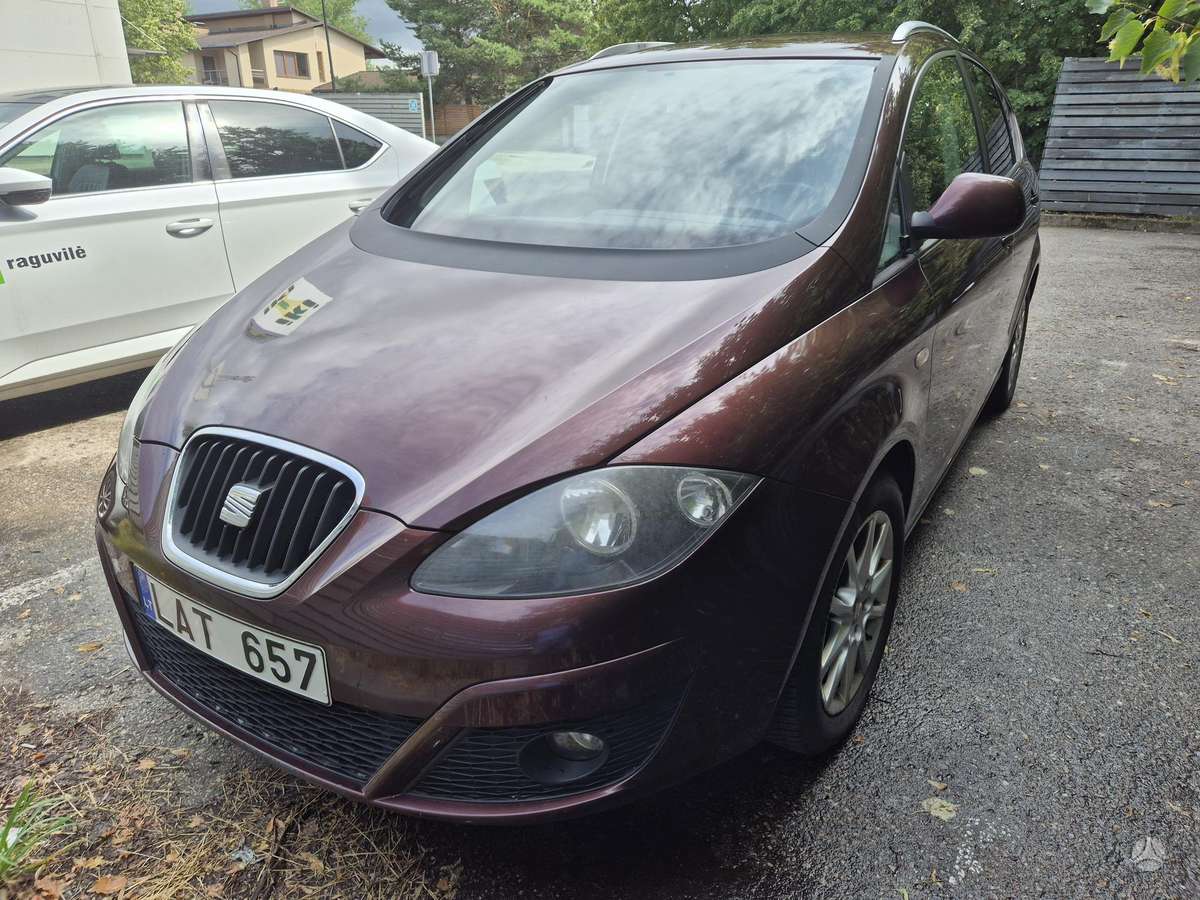 Seat Altea 2010 — вигляд ззаду