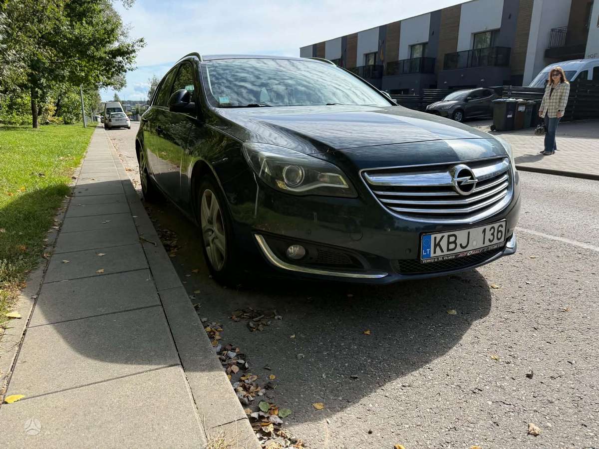 Opel Insignia 2014 — rear view