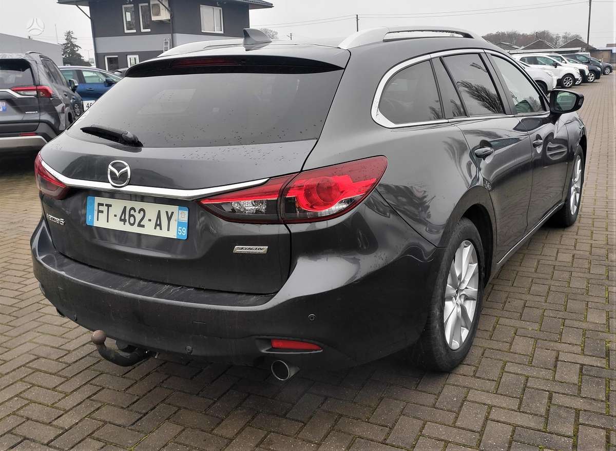 Mazda 6 2013 — вигляд ззаду