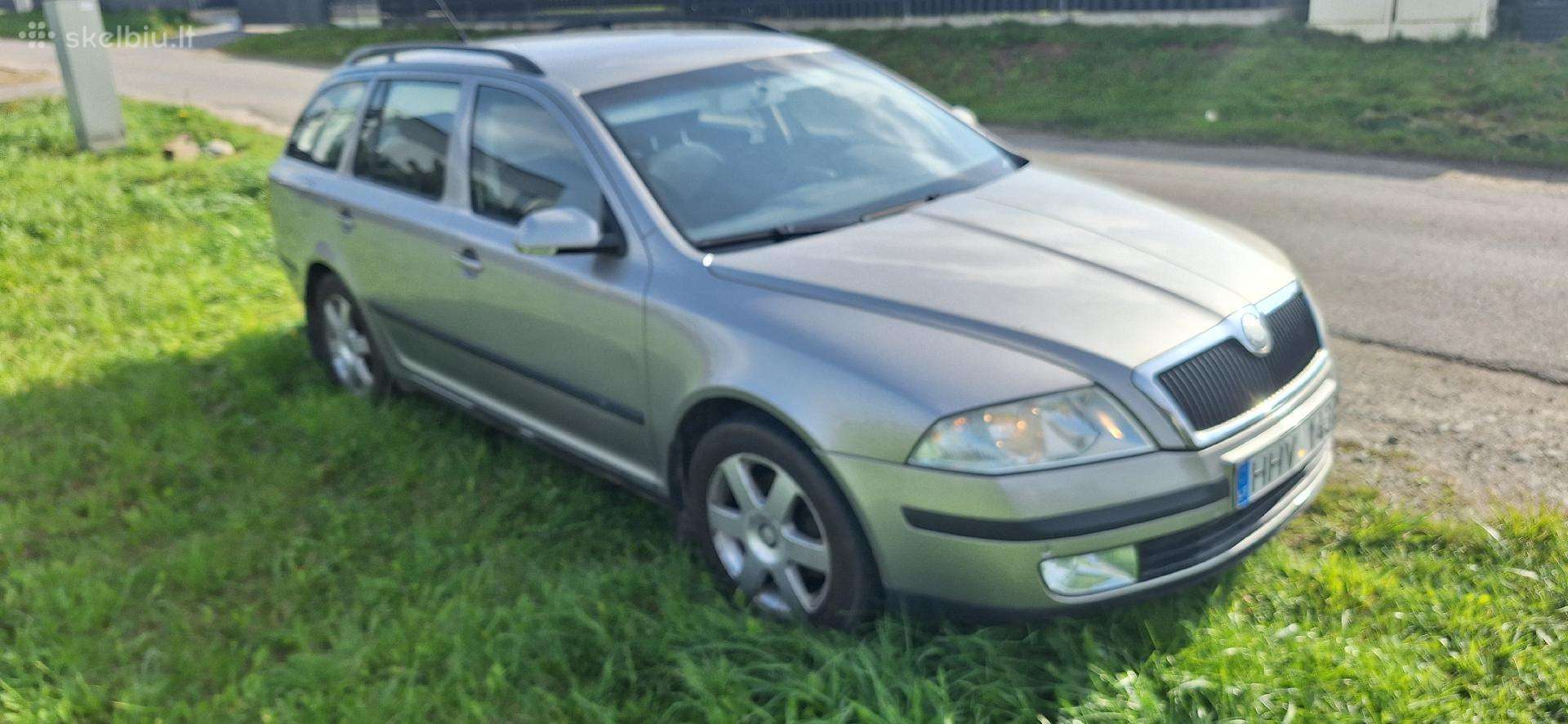 Skoda Octavia 2006 — rear view