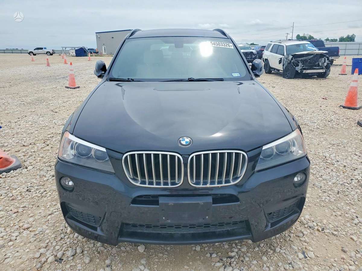 BMW X3 2014 — вигляд ззаду