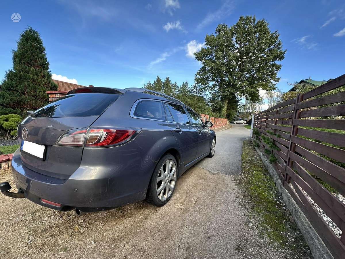 Mazda 6 2008 — вигляд ззаду