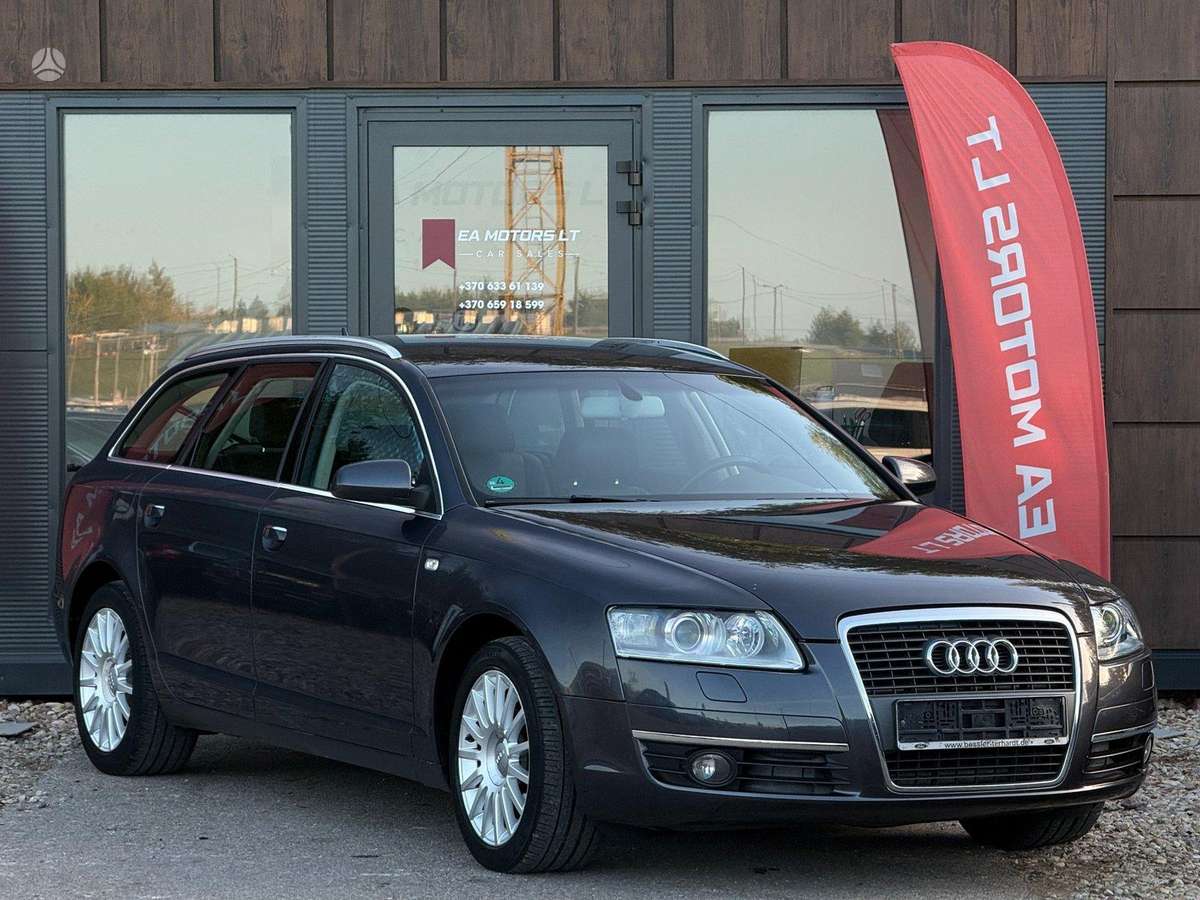 Audi A6 2008 — салон