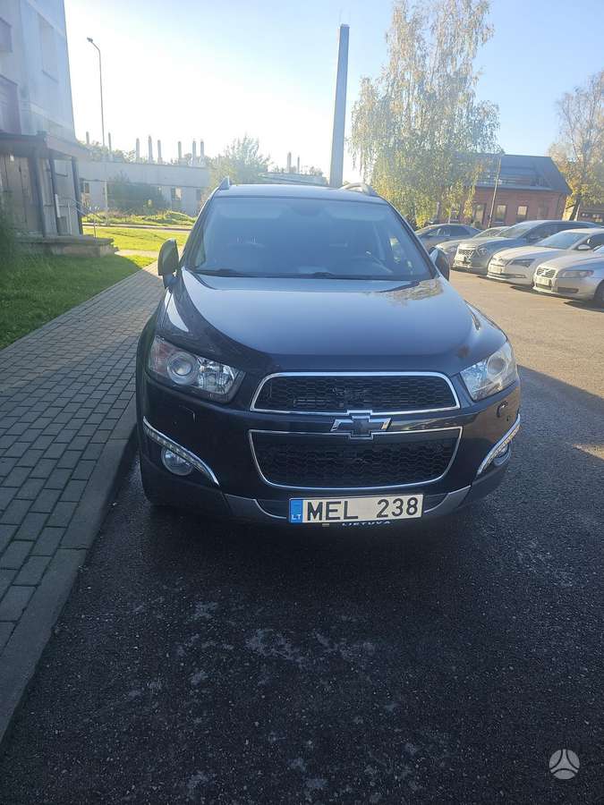 Chevrolet Captiva 2013 — салон