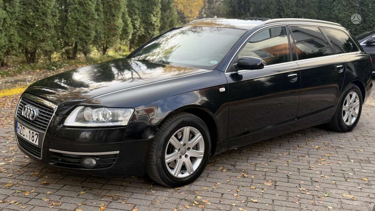 Audi A6 2006 — вигляд ззаду