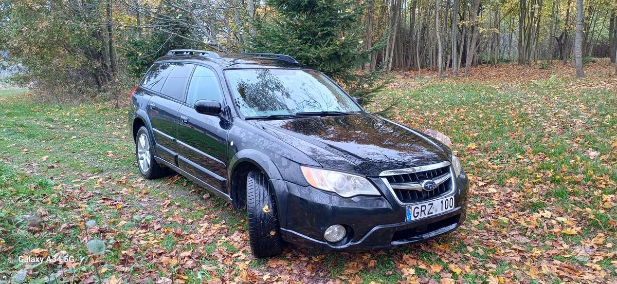 Subaru Outback 2008 — салон