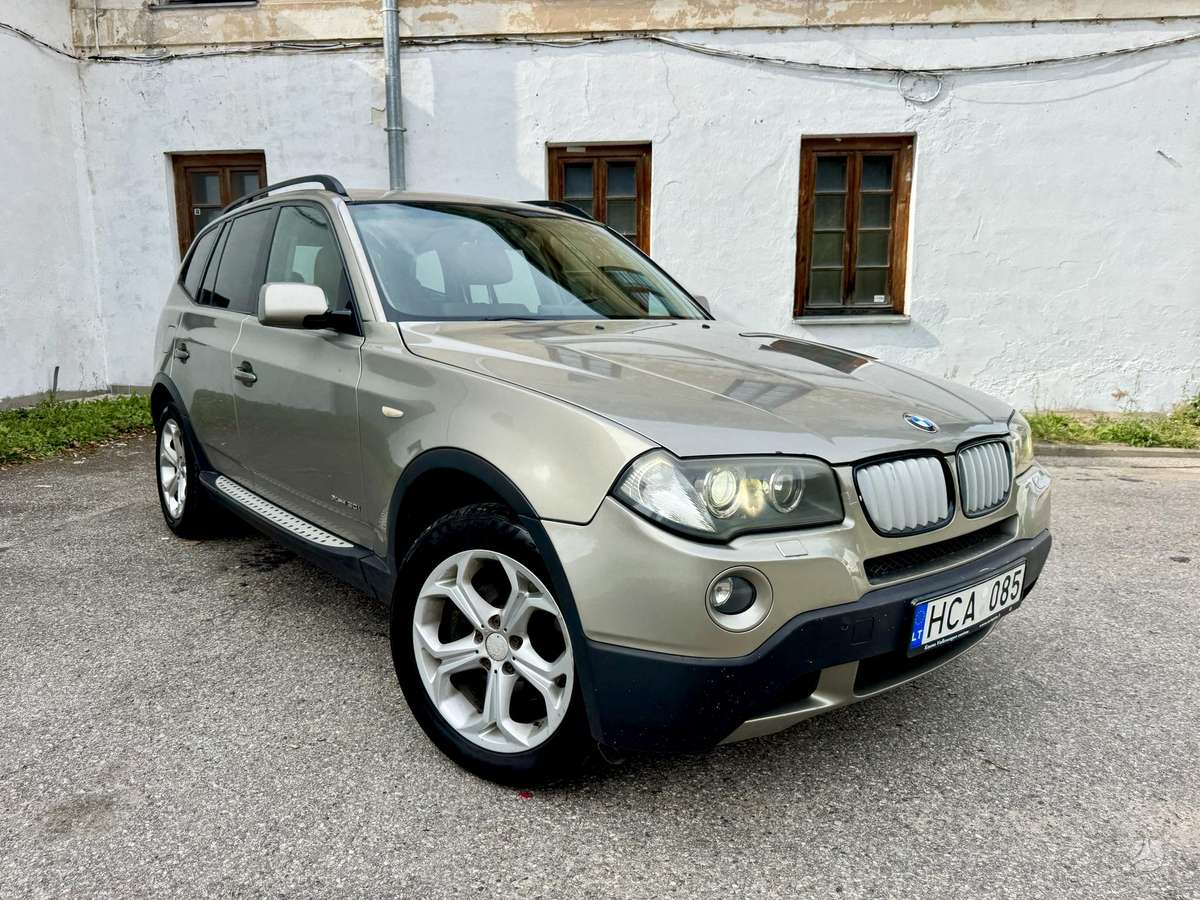 BMW X3 2008 — вигляд ззаду