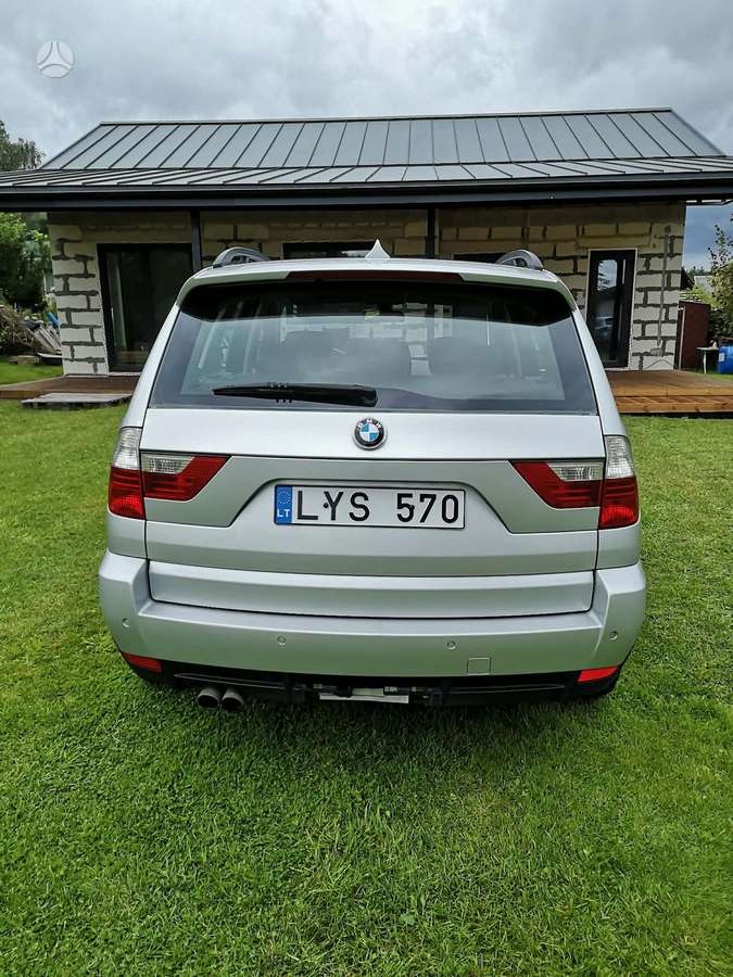 BMW X3 2007 — вигляд ззаду