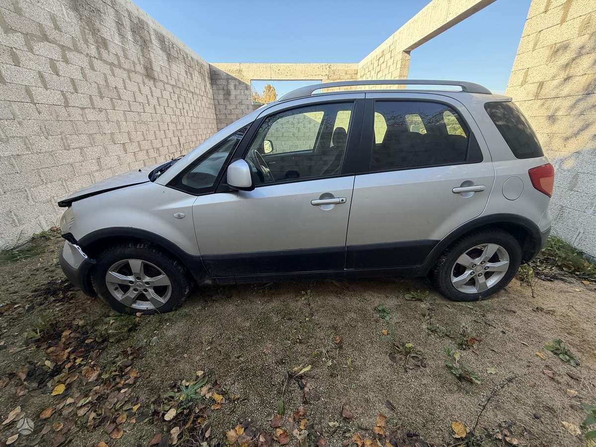 Fiat Sedici 2007 — rear view