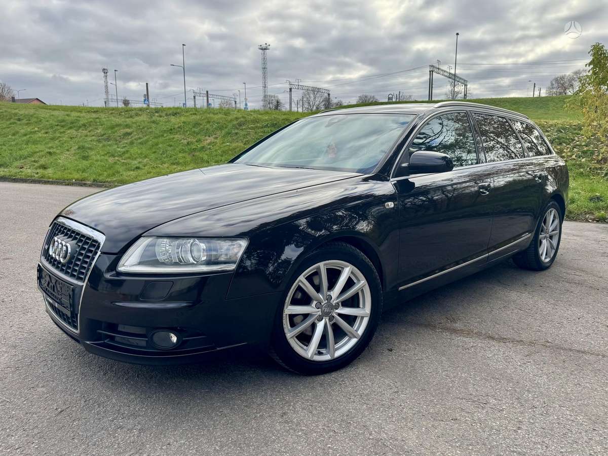 Audi A6 2008 — rear view