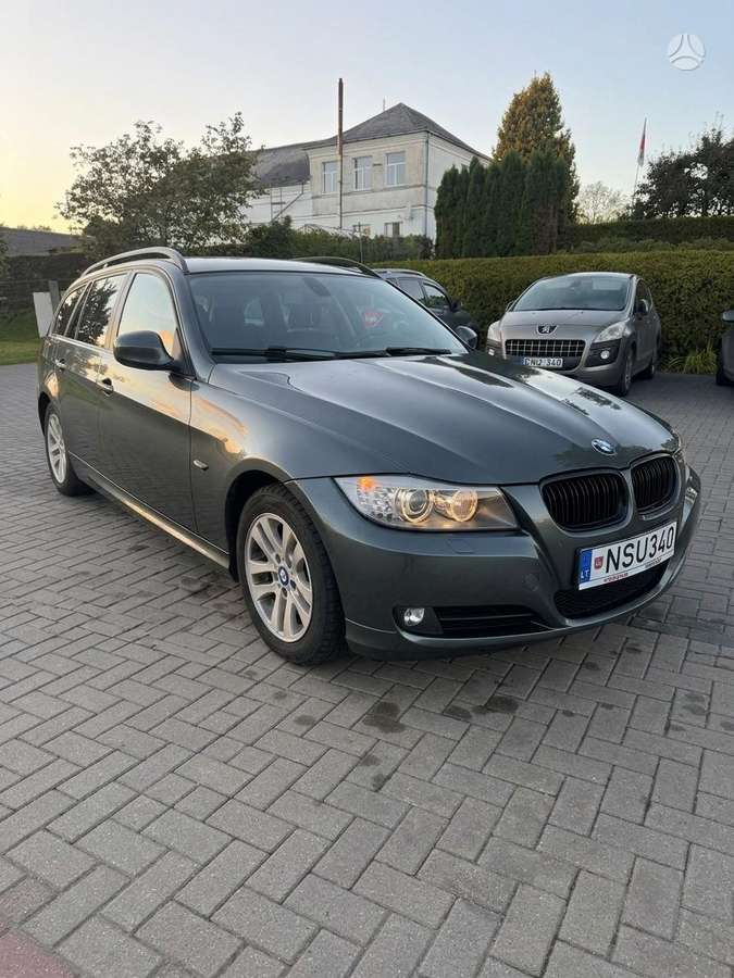 BMW 318 2009 — interior