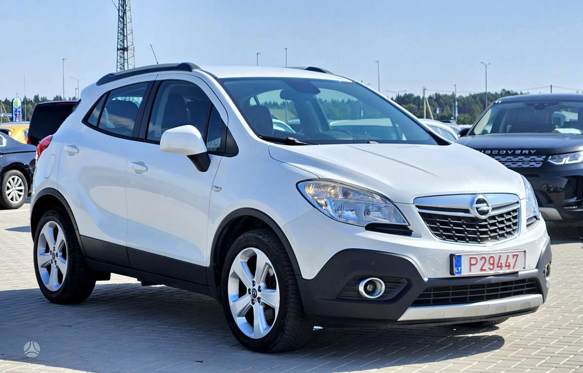 Opel Mokka 2013 — rear view