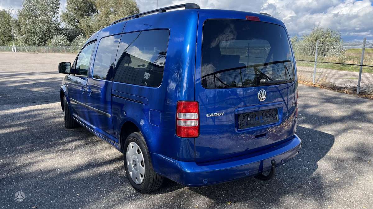 Volkswagen Caddy 2012 — engine 1598 cm³, 102 HP (75kW)