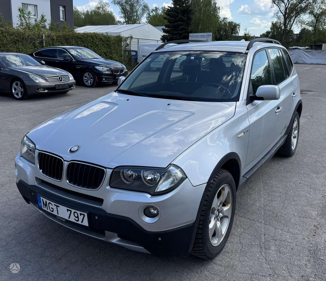 BMW X3 2006 — rear view