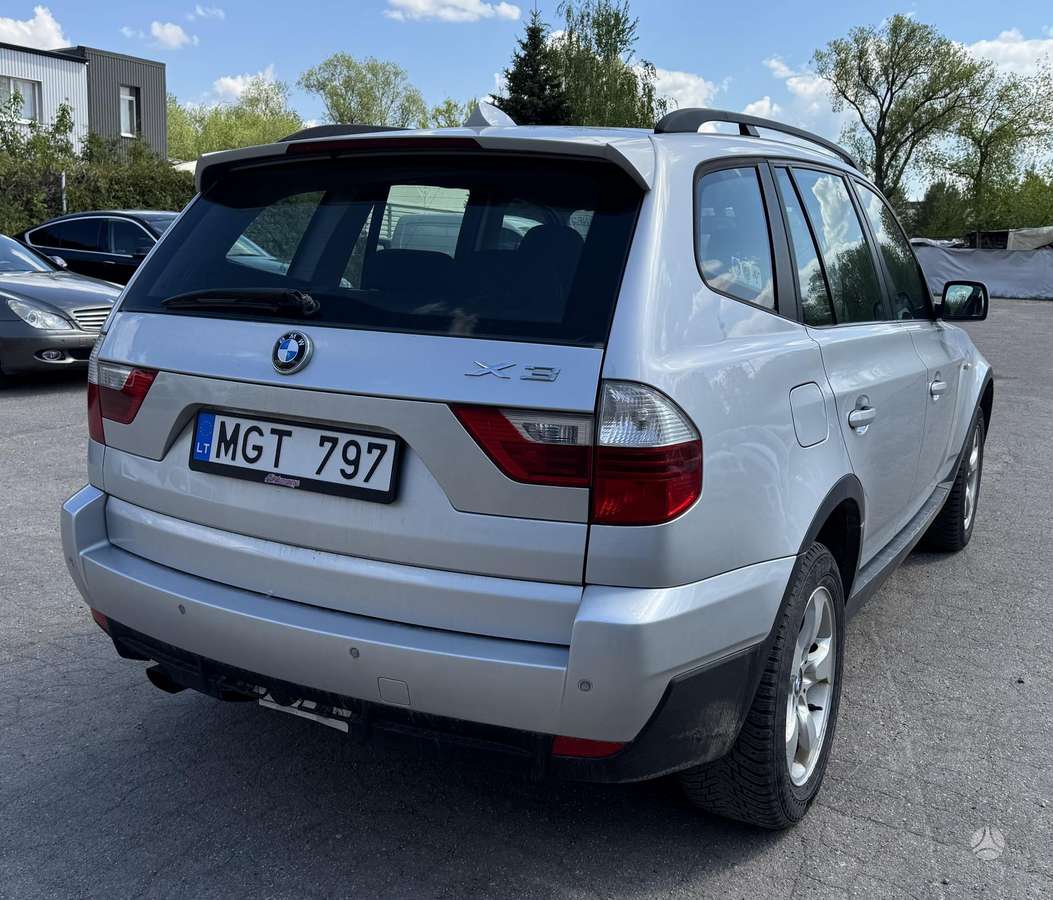 BMW X3 2006 — interior