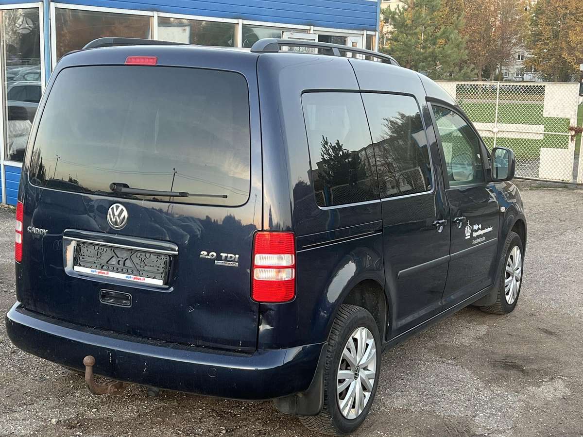 Volkswagen Caddy 2013 — engine 2000 cm³, 140 HP (103kW)