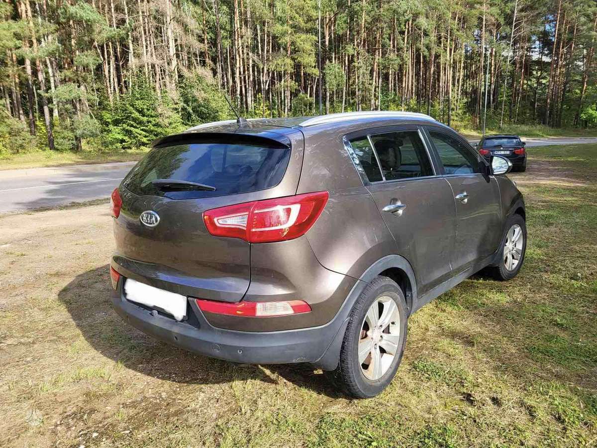 Kia Sportage 2011 — вигляд ззаду