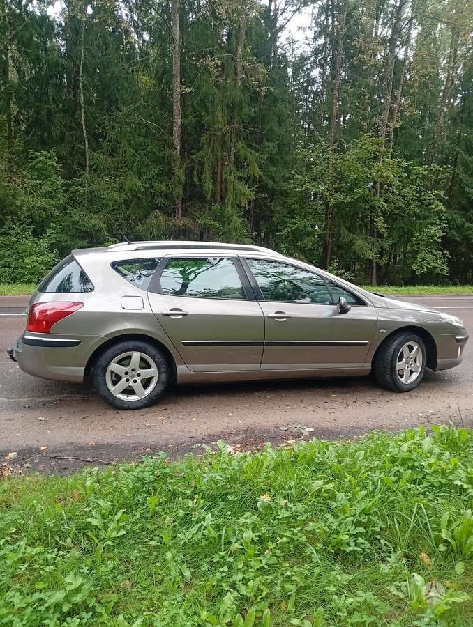 Peugeot 407 2005 — салон