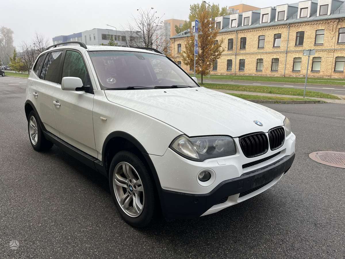 BMW X3 2008 — вигляд ззаду