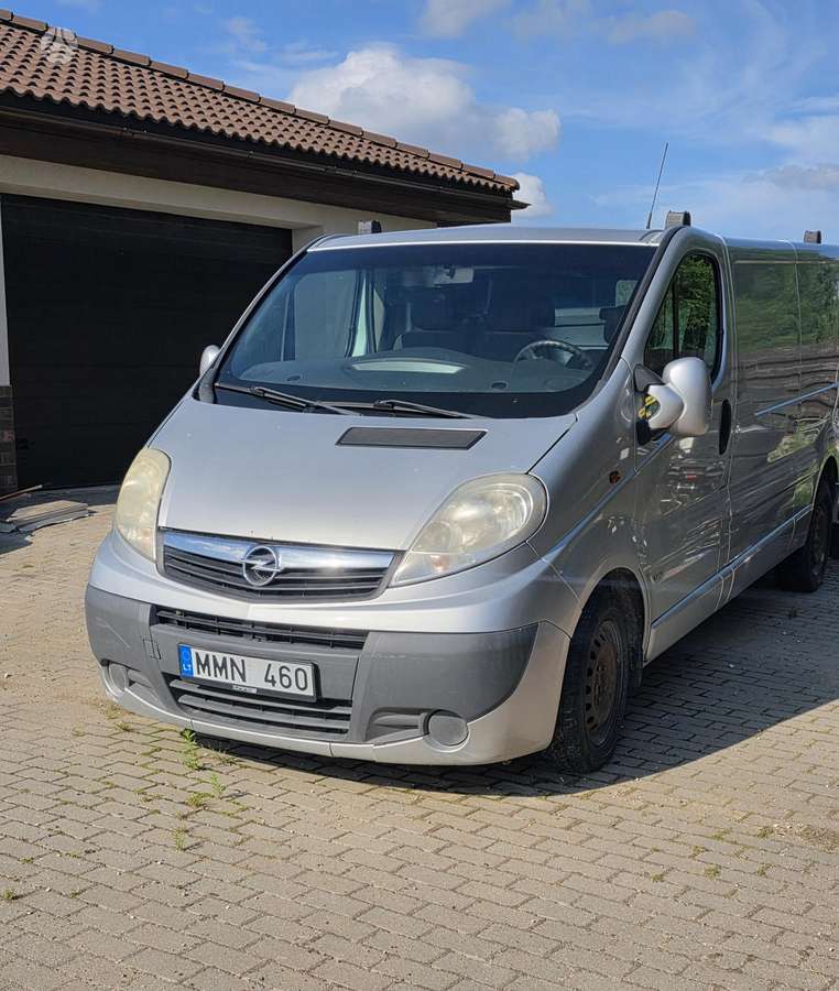 Opel Vivaro 2011 — вигляд ззаду