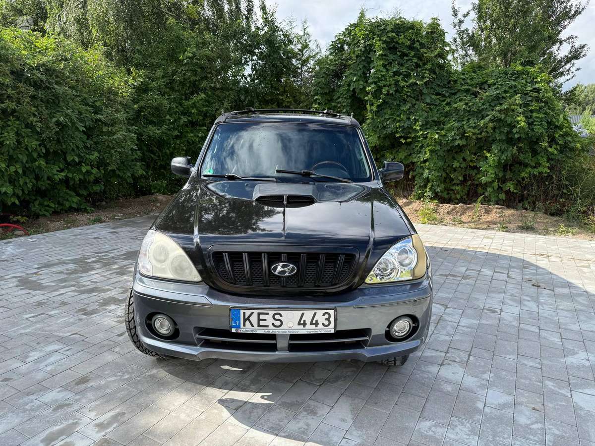 Hyundai Terracan 2004 — салон
