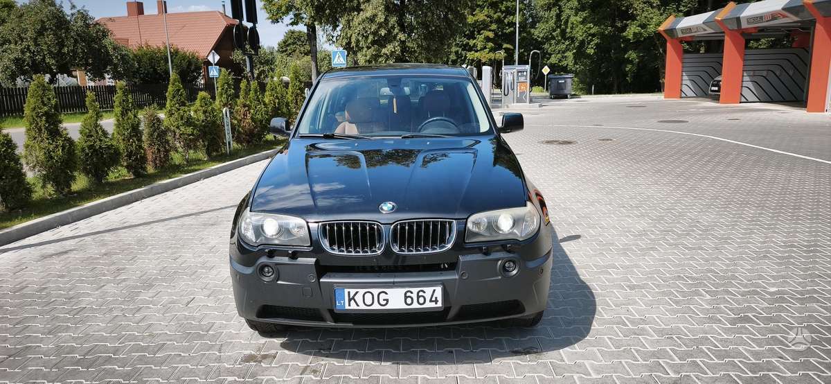 BMW X3 2006 — вигляд ззаду
