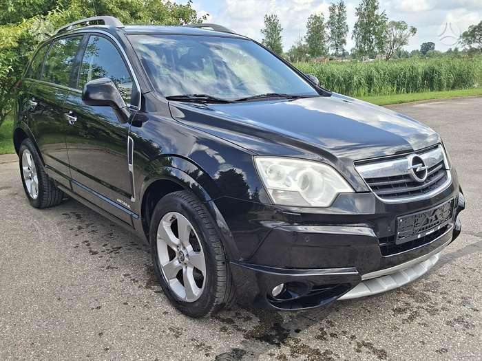 Opel Antara 2007 — вигляд ззаду