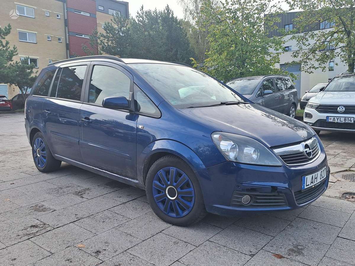 Opel Zafira 2006 — engine 1910 cm³, 150 HP (110kW)