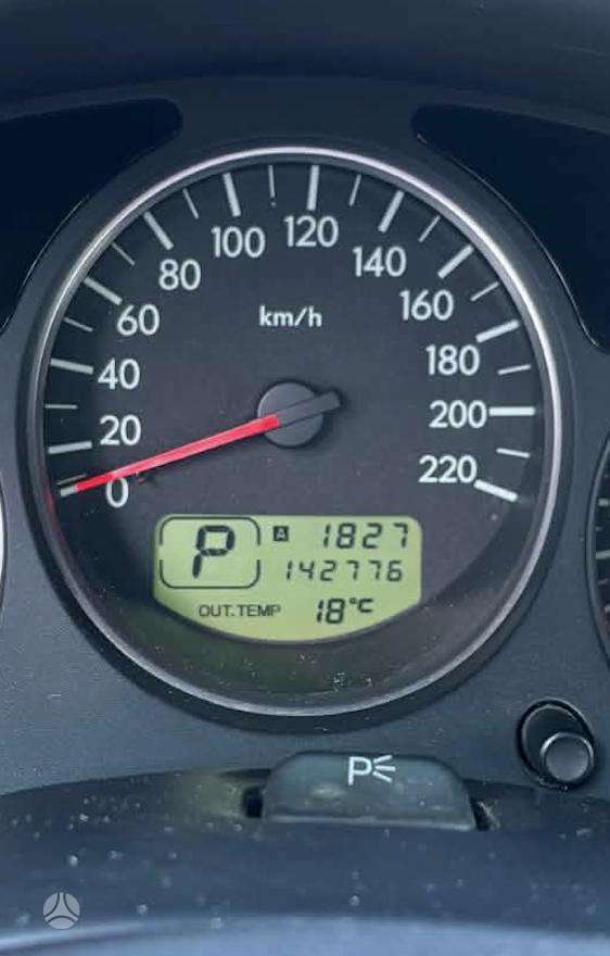 Subaru Forester 2007 — engine 1994 cm³, 158 HP (116kW)