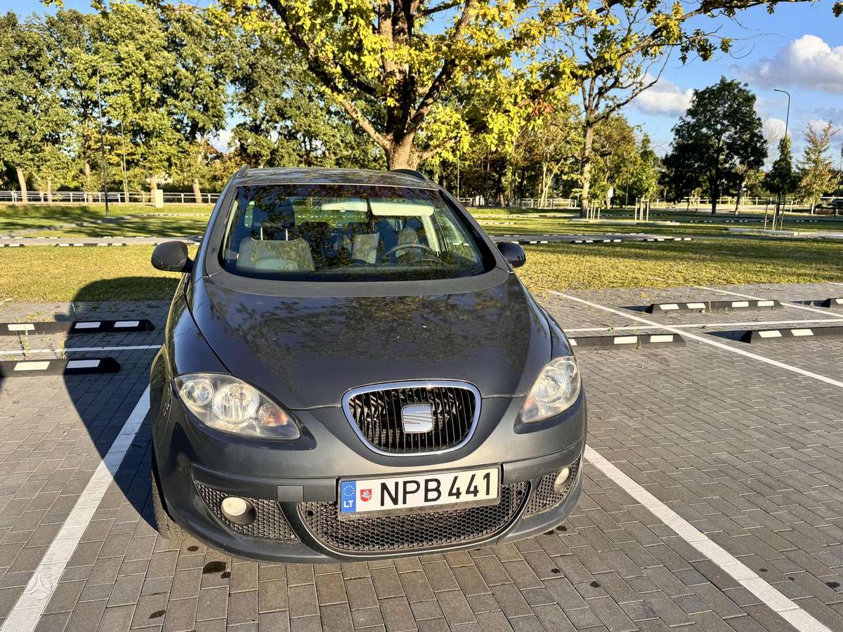 Seat Altea 2008 — вигляд ззаду