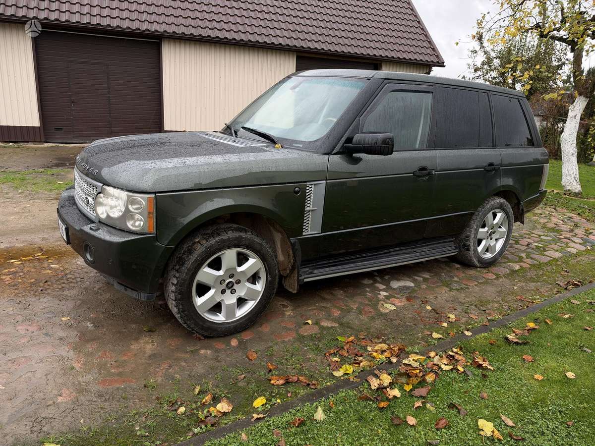 Land Rover 2008 — вигляд ззаду