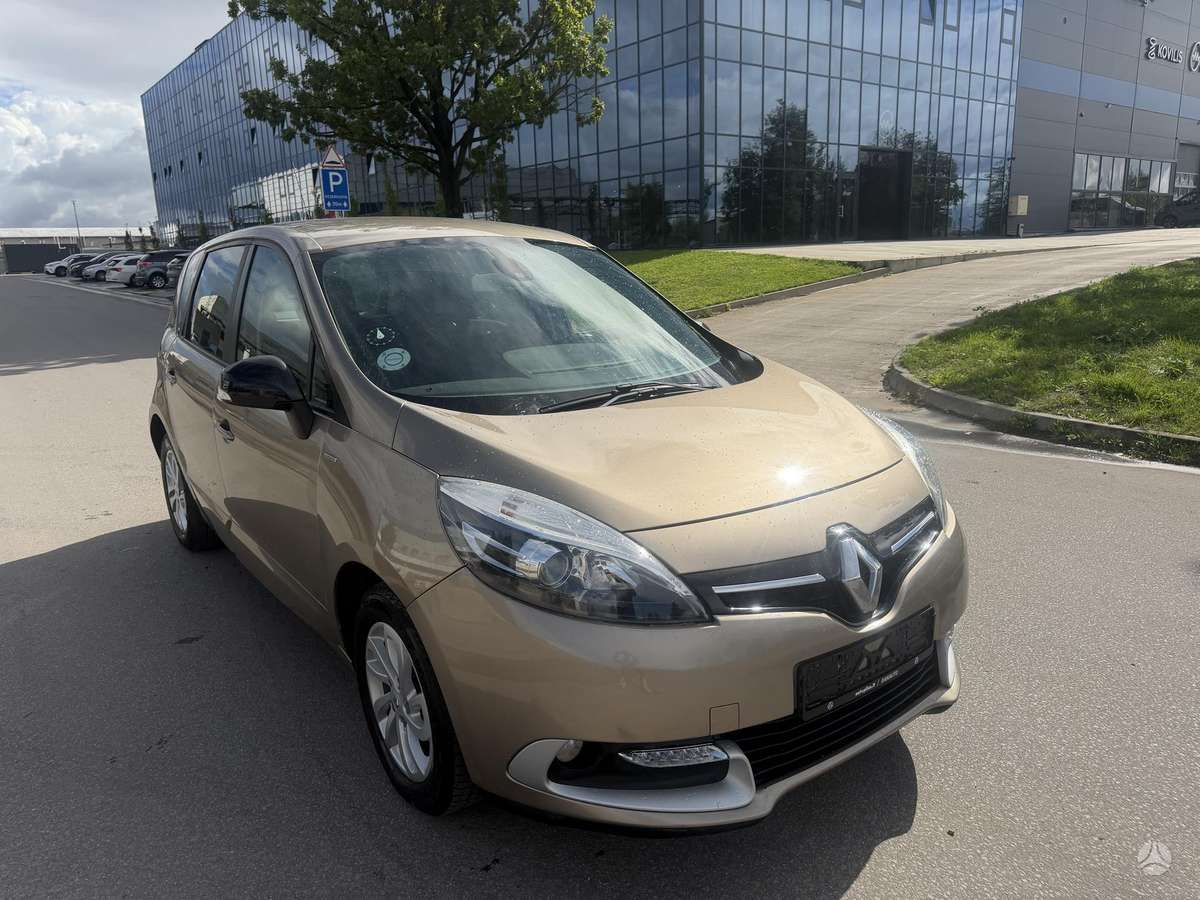 Renault Scenic 2015 — engine 1461 cm³, 110 HP (81kW)