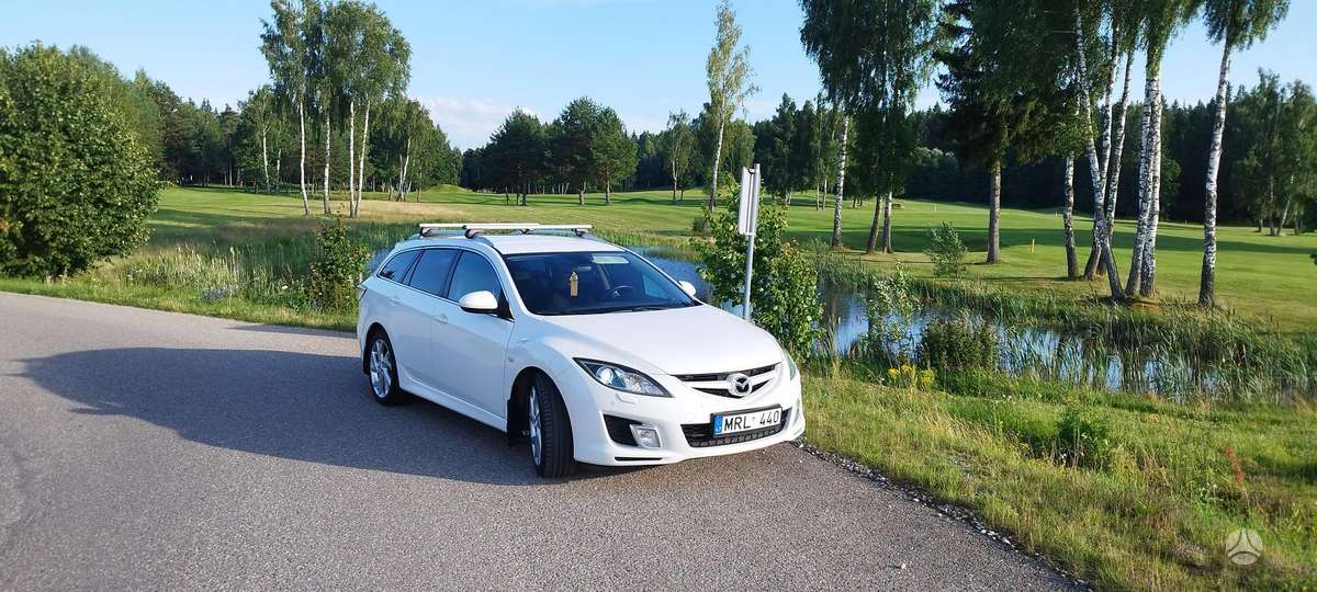 Mazda 6 2008 — rear view