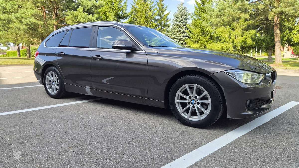 BMW 320 2013 — вигляд ззаду