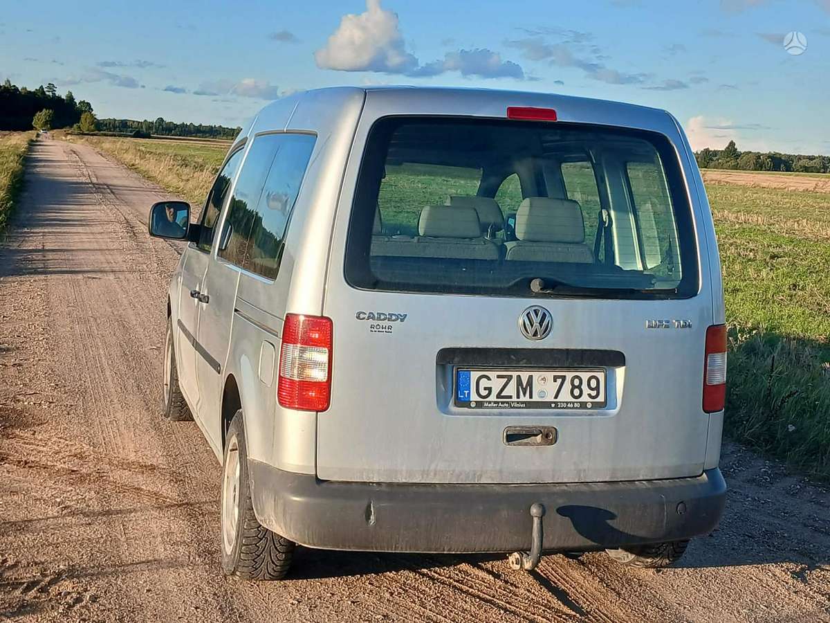 Volkswagen Caddy 2005 — engine 1900 cm³, 105 HP (77kW)