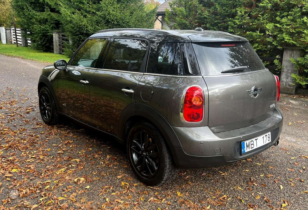 Mini Countryman 2012 — interior