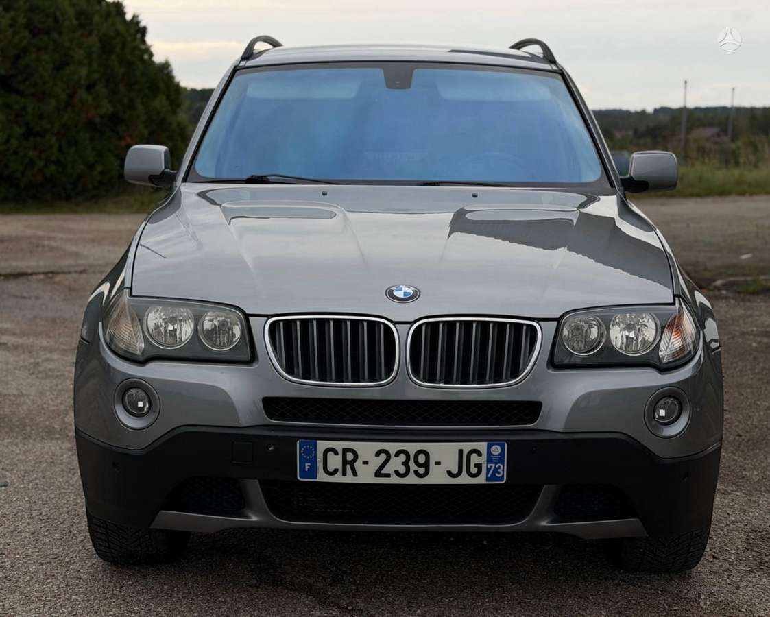 BMW X3 2008 — rear view