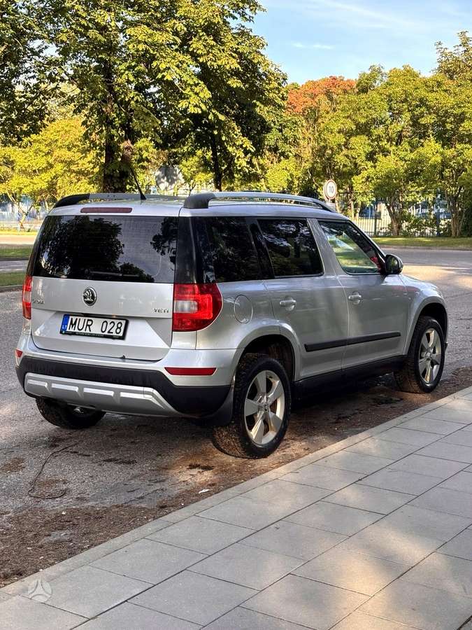 Skoda Yeti 2015 — engine 1968 cm³, 110 HP (81kW)