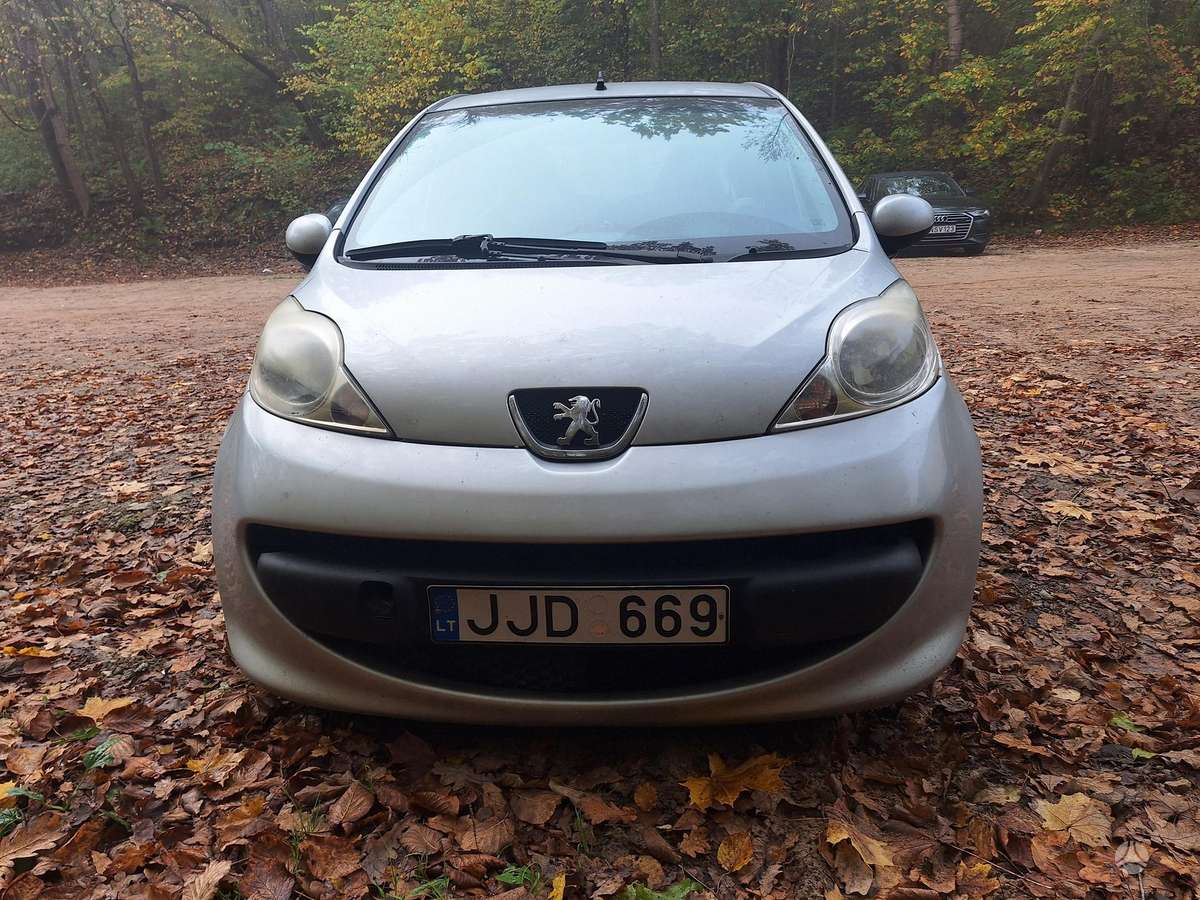 Peugeot 107 2006 — rear view