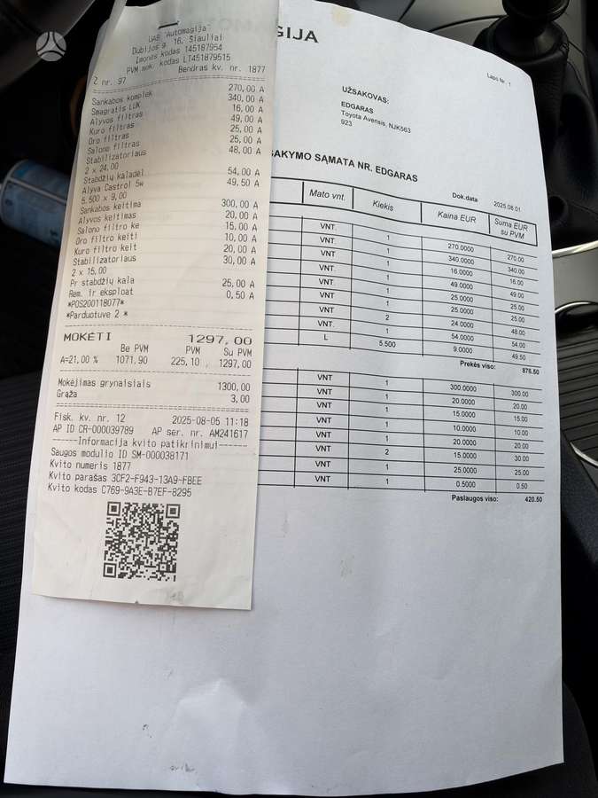 Toyota Avensis 2015 — photo 25