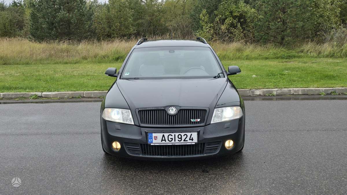 Skoda Octavia 2007 — вигляд ззаду