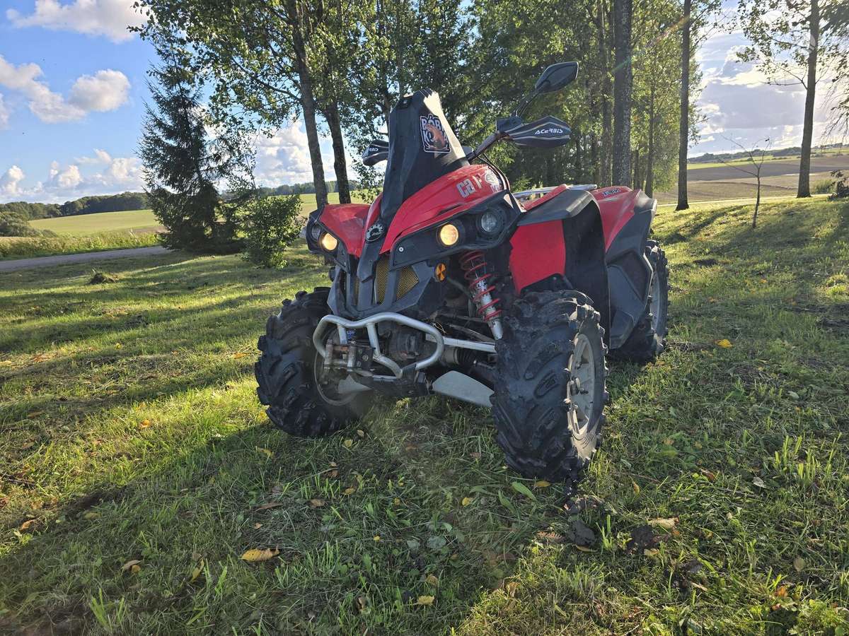 Can-Am Renegade 2009 — rear view