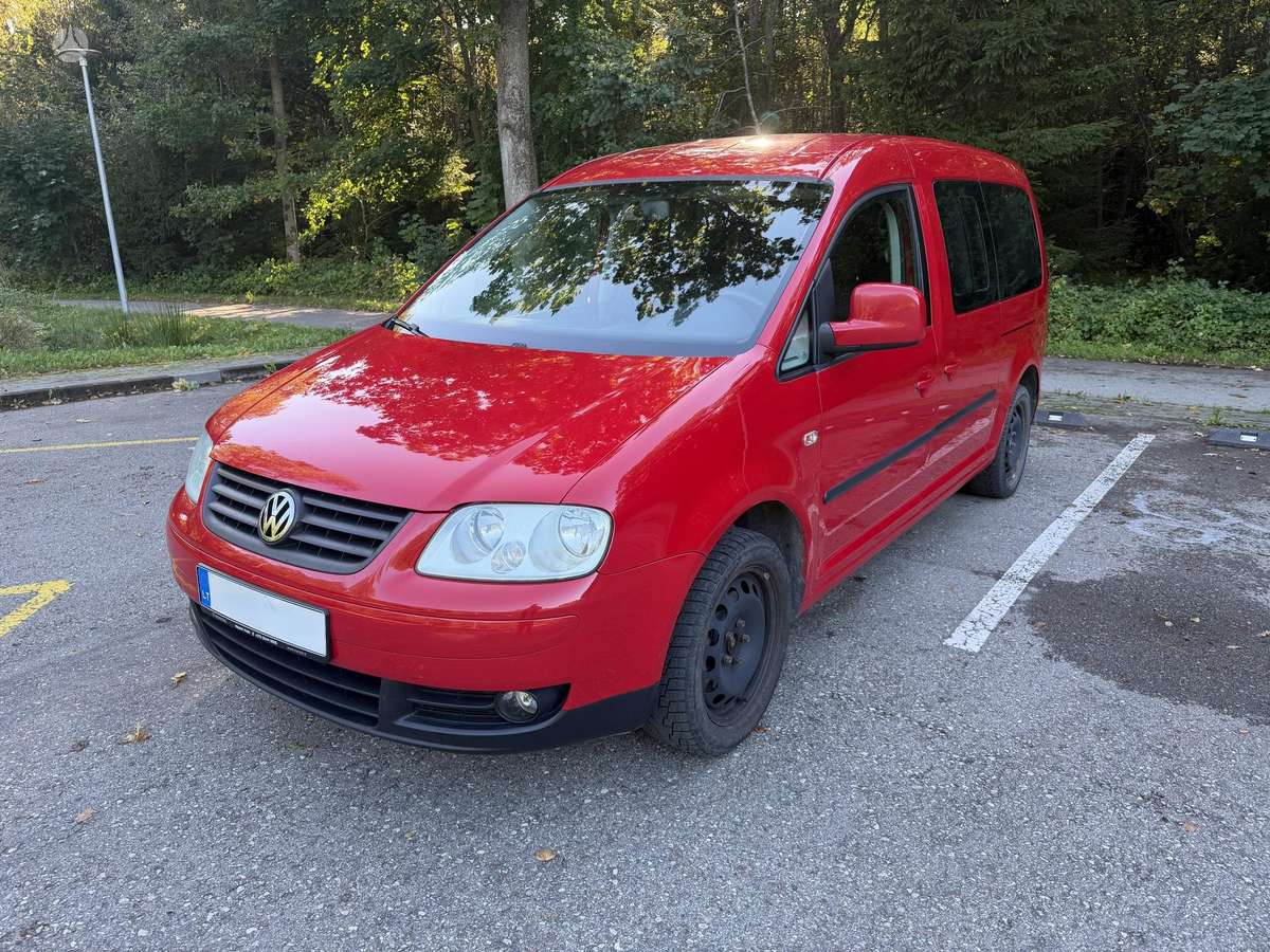 Volkswagen Caddy 2008 — вигляд ззаду