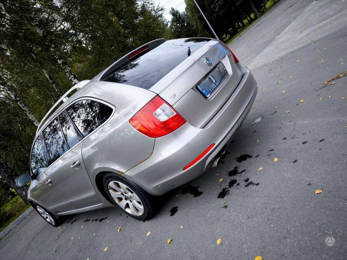 Skoda Superb 2010 — rear view