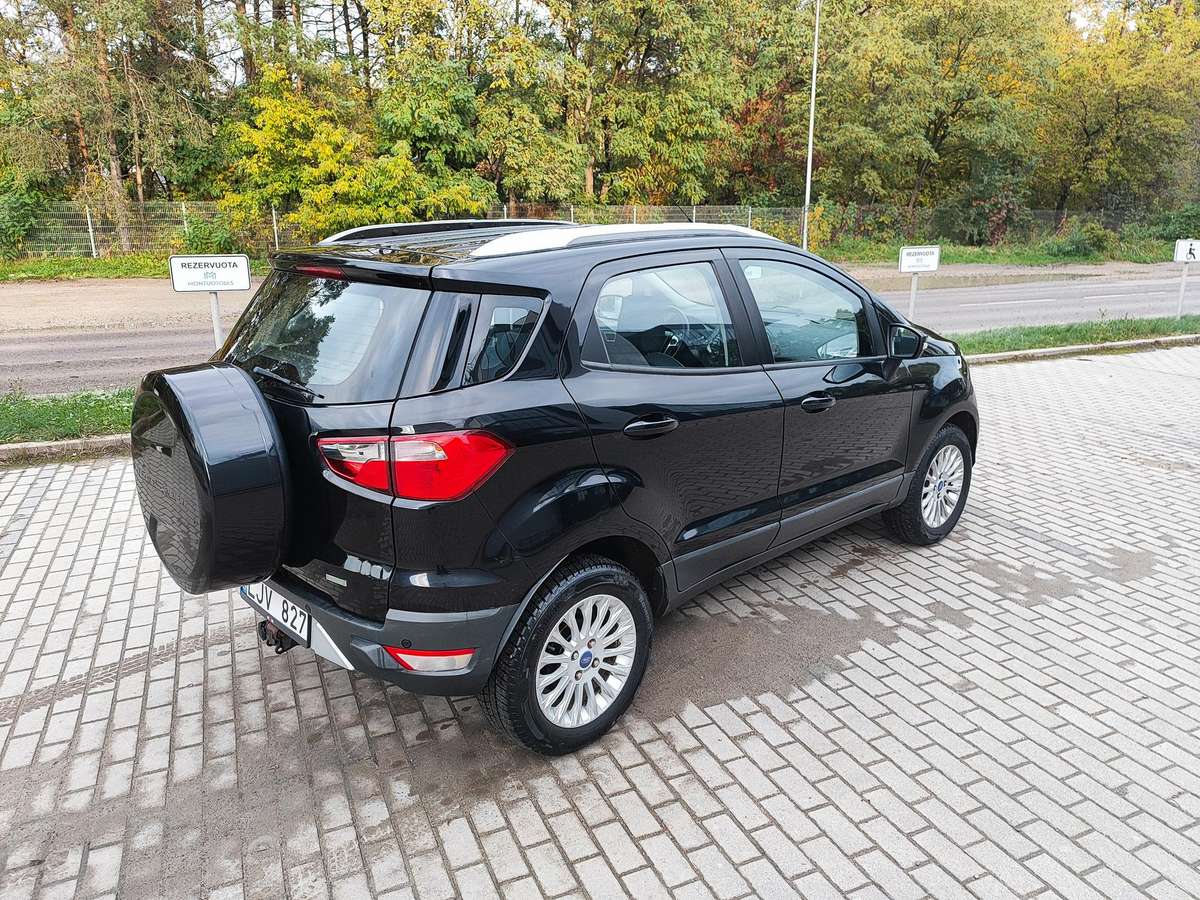 Ford EcoSport 2014 — engine 998 cm³, 125 HP (92kW)
