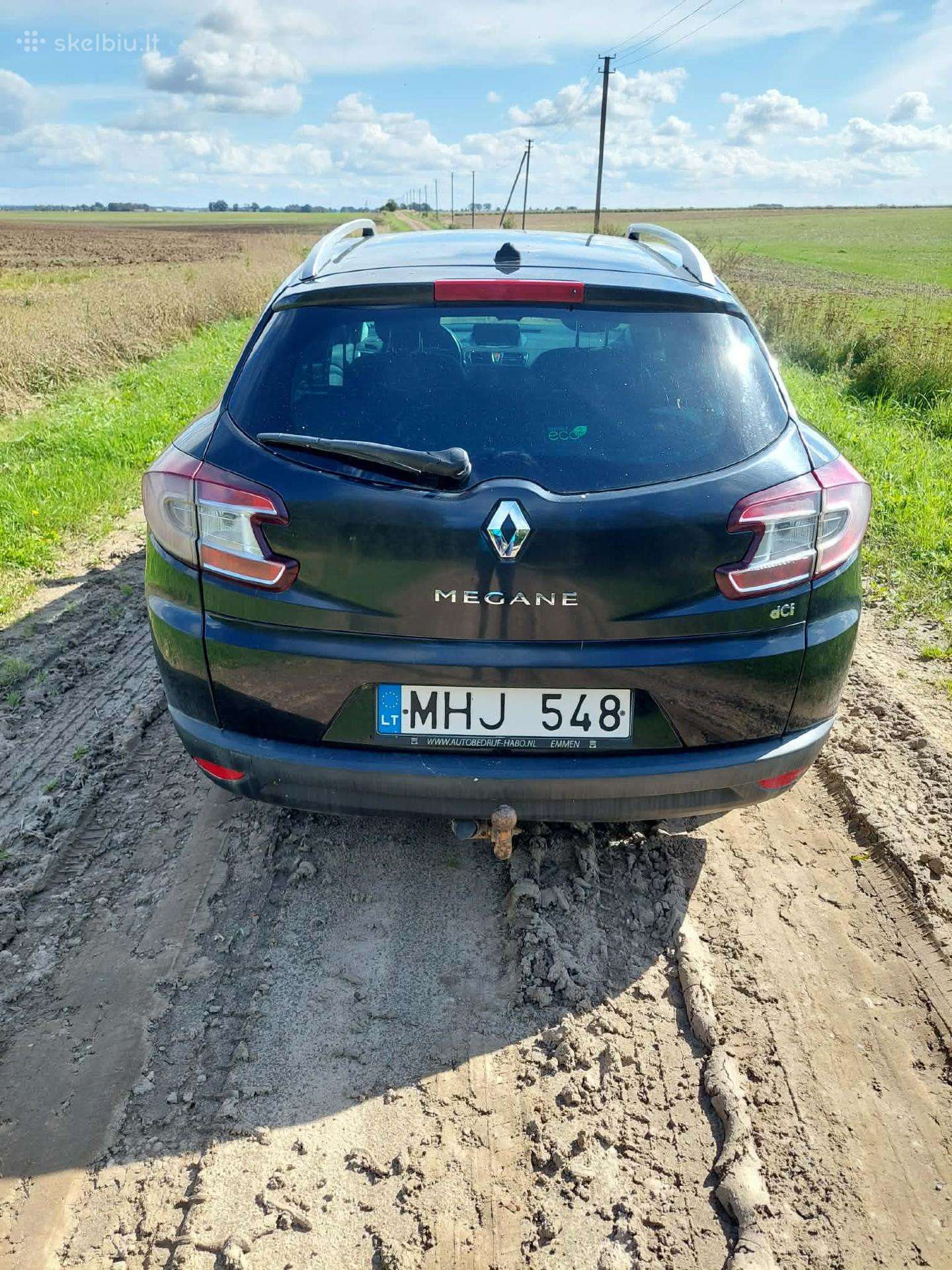 Renault Megane 2010 — rear view