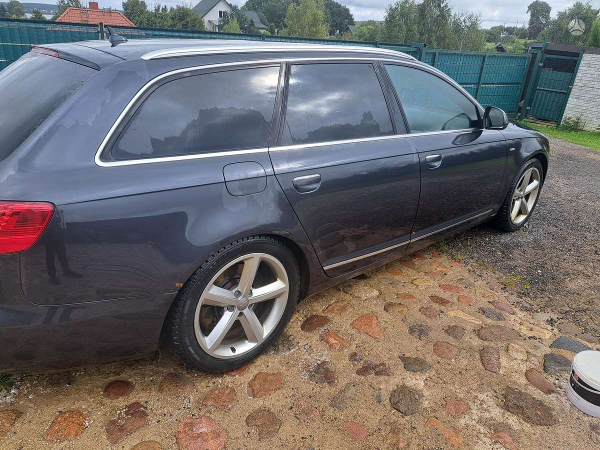 Audi A6 2009 — rear view